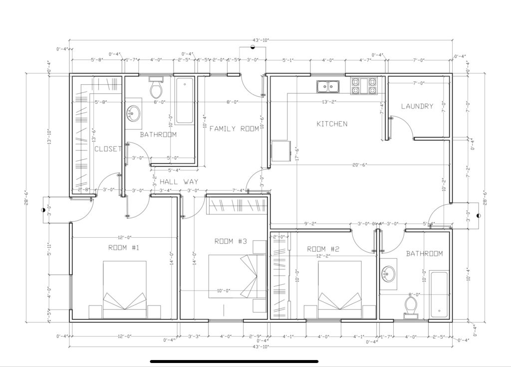 New home floor plan